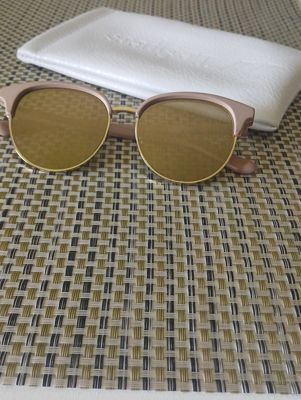 Le Specs Deja Vu Sunglasses With Le Specs Case